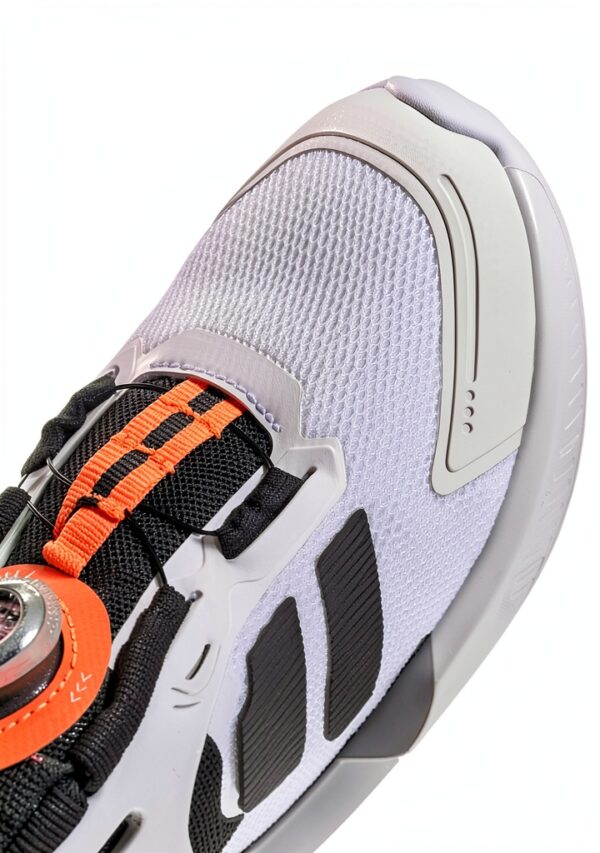 adidas FortaRun 40 BOA Kids Running Shoes White Black-6