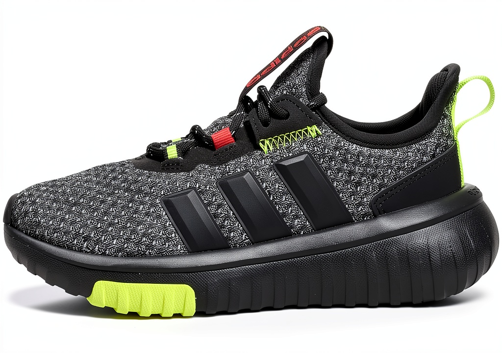 adidas Kaptir 4.0 kids shoes in multiple colors on a neutral background