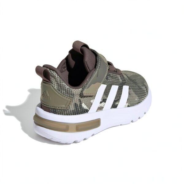 adidas Kids Running Shoes Cloudfoam Comfort Elastic Laces-6