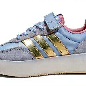 adidas Kids Barreda Decode Fitness Shoes Mint Gold Lavender-0
