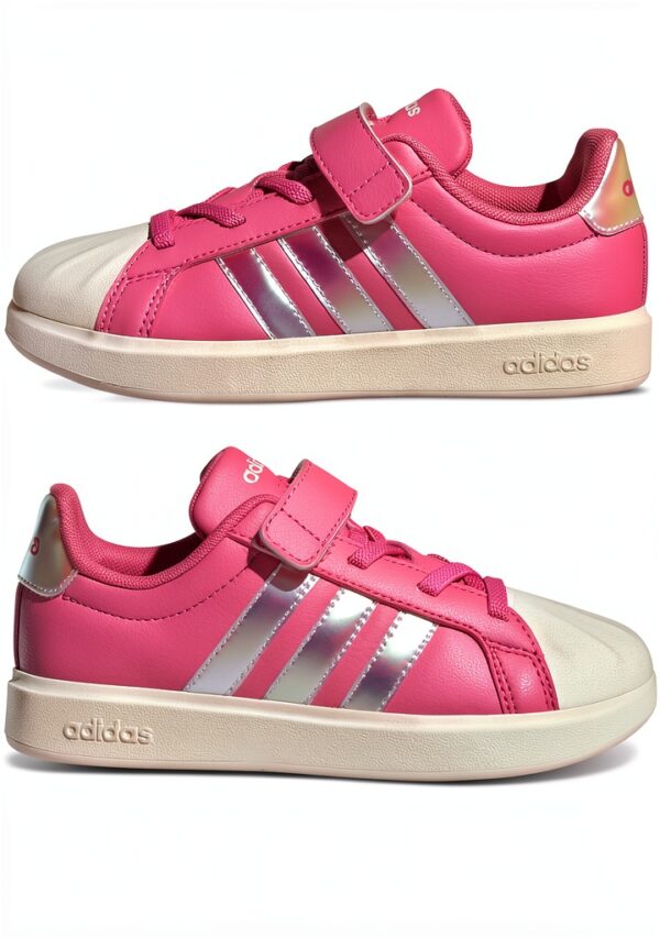 adidas Streetalk Kids Fitness Shoes Pink Fusion White-6