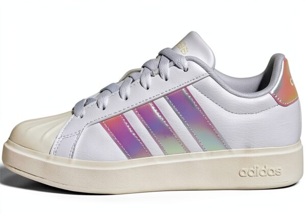 adidas Streetalk Kids Fitness Shoes Black Pink Scarlet-0