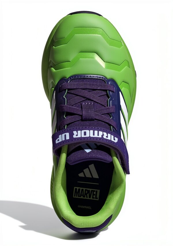 Adidas Kids Fitness Shoes Flexible Snug Fit Hulk Color-1