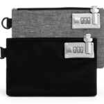 AMIR Zipper Money Bag 1680D Nylon Dual Security Lock-0