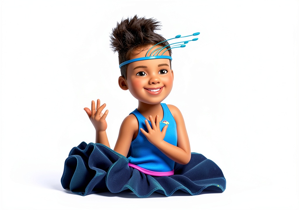 Children reading the Latin American fiction book in a colorful setting