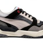 Puma Fitness Shoes Big Kid Black Gray Red Training-0