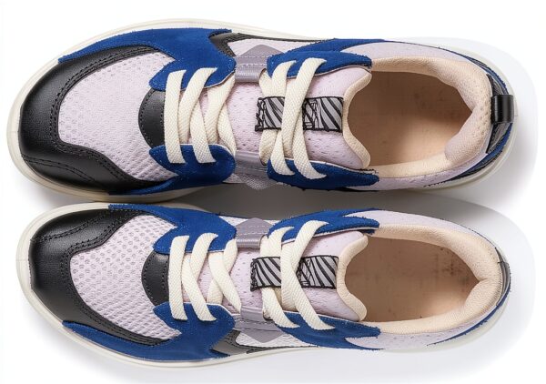 ECCO Kids Fitness Shoes BIOM Natural Motion Black White-4