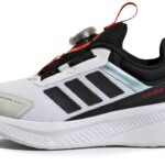 adidas FortaRun 40 BOA Kids Running Shoes White Black-0