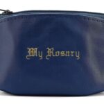 My Rosary Pouch Gold Embossed Boys Coin Purse Good Shepherd-0