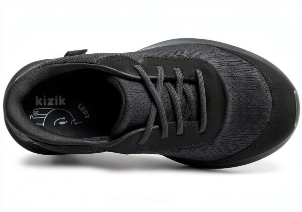 Kizik Kids Fitness Shoes Hands-Free Blackout Design-1