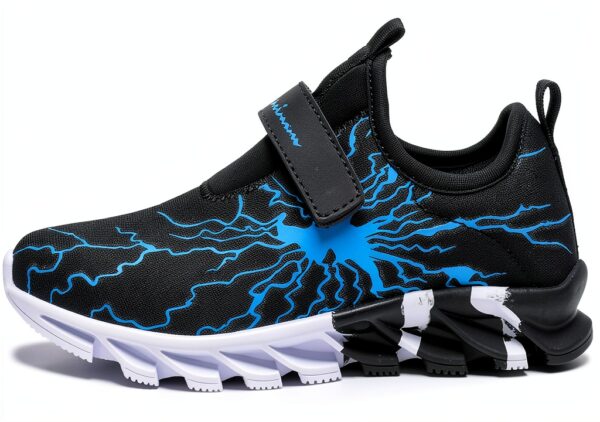 Velcro Boys Fitness Shoes Lightweight Breathable Anti Skid-1