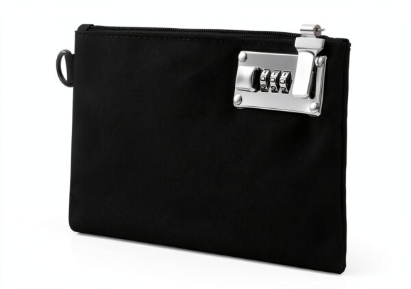 AMIR Zipper Money Bag 1680D Nylon Dual Security Lock-5