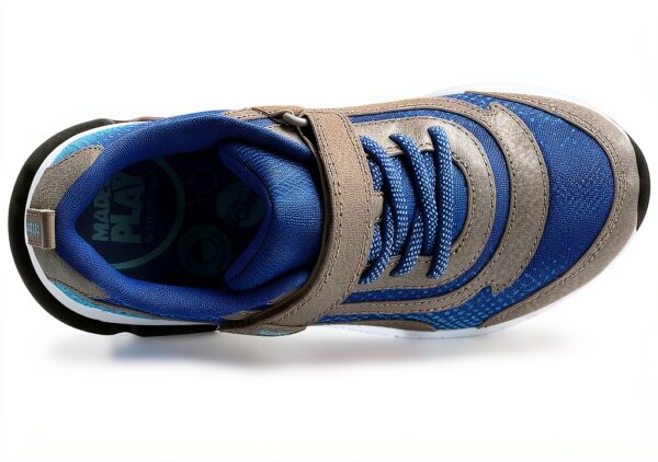 Stride Rite Kids Fitness Shoes Ortholite Memory Foam Grey-4