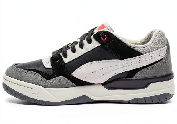 Puma Fitness Shoes Big Kid Black Gray Red Training-2