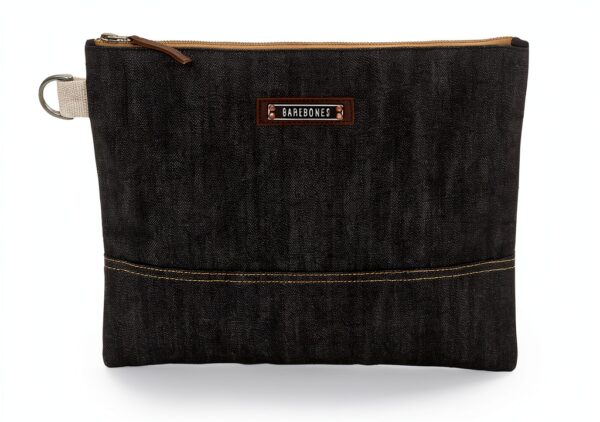 Bareboys Waxed Cotton Denim Pouch Durable Water Repellent-0