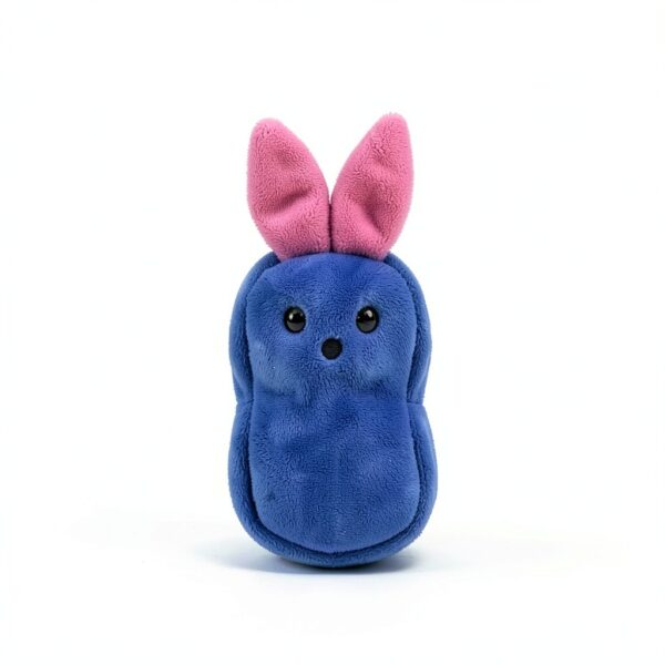 Personalized Easter Bunny Coin Purse Kids Plush Zipper-1