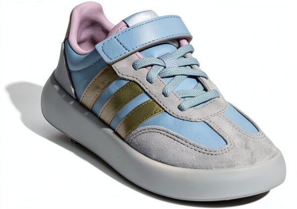 adidas Kids Barreda Decode Fitness Shoes Mint Gold Lavender-3