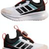 adidas FortaRun 40 BOA Kids Running Shoes White Black-7