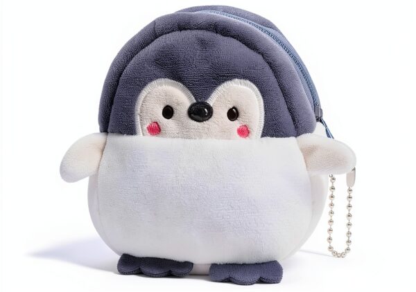 BRTOO Plush Velvet Coin Pouch Kids Girls Cute Storage-0