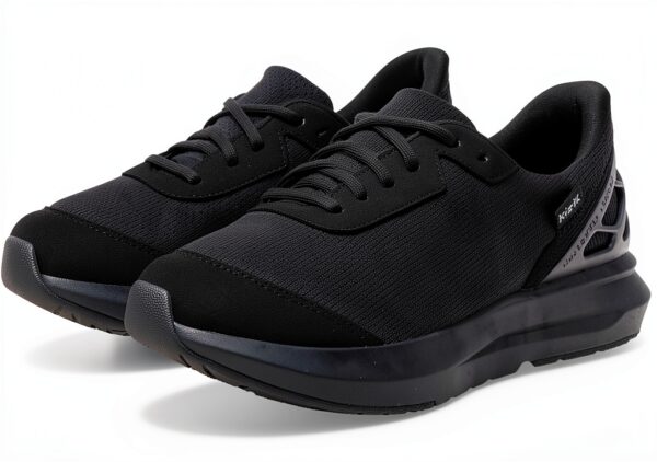 Kizik Kids Fitness Shoes Hands-Free Blackout Design-0