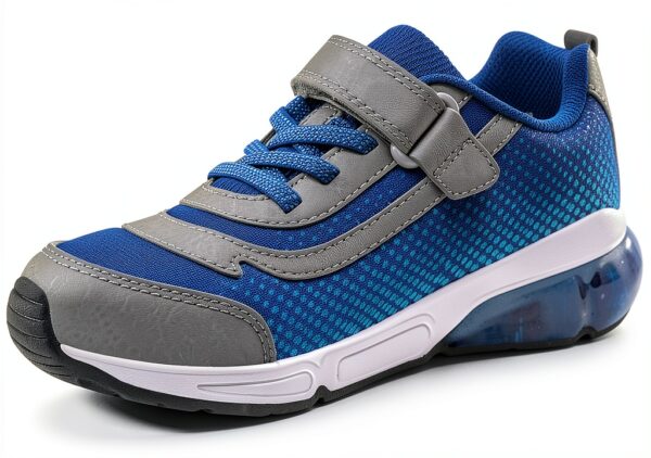 Stride Rite Kids Fitness Shoes Ortholite Memory Foam Grey-6