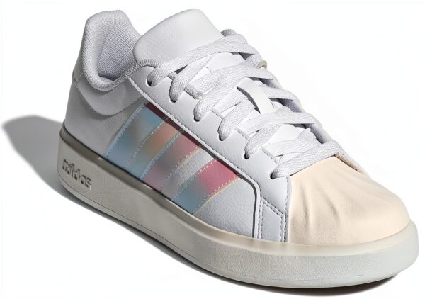 adidas Streetalk Kids Fitness Shoes Black Pink Scarlet-2