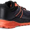 Merrell Kids Fitness Shoes Black Orange Durable Mesh-4