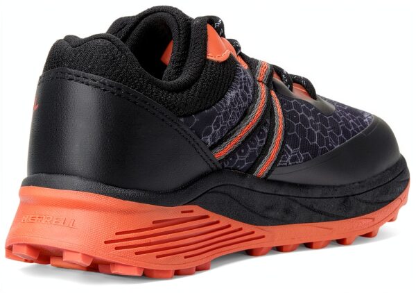 Merrell Kids Fitness Shoes Black Orange Durable Mesh-4