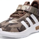 adidas Kids Running Shoes Cloudfoam Comfort Elastic Laces-0