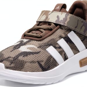 adidas Kids Running Shoes Cloudfoam Comfort Elastic Laces-0