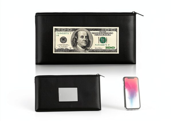 Xinnilove Nylon Money Bags Zipper Security Pouch Set-1