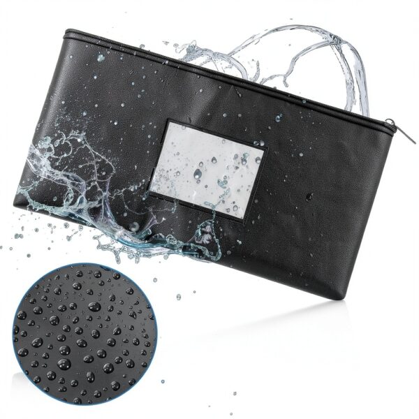 Xinnilove Nylon Money Bags Zipper Security Pouch Set-2