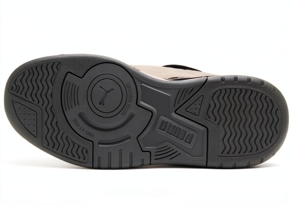 Puma Fitness Shoes Big Kid Black Gray Red Training-4