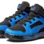 Puma Kids Fitness Shoes Synthetic Leather Rubber Sole-0