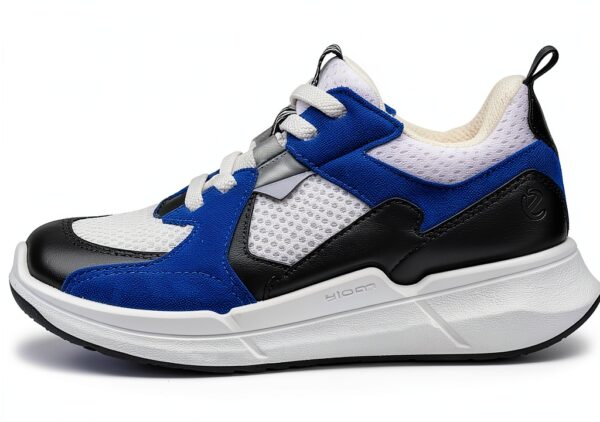 ECCO Kids Fitness Shoes BIOM Natural Motion Black White-5