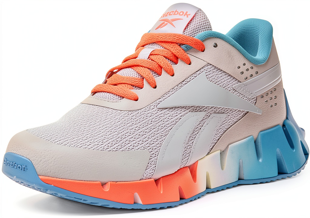Reebok girls sneakers in multiple colors on a white background