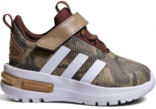 adidas Kids Running Shoes Cloudfoam Comfort Elastic Laces-1