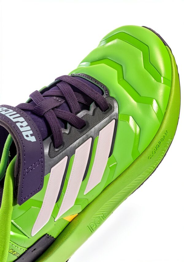 Adidas Kids Fitness Shoes Flexible Snug Fit Hulk Color-5
