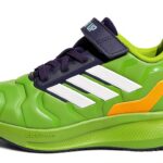 Adidas Kids Fitness Shoes Flexible Snug Fit Hulk Color-0