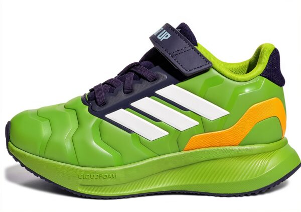 Adidas Kids Fitness Shoes Flexible Snug Fit Hulk Color-0