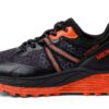 Merrell Kids Fitness Shoes Black Orange Durable Mesh-3