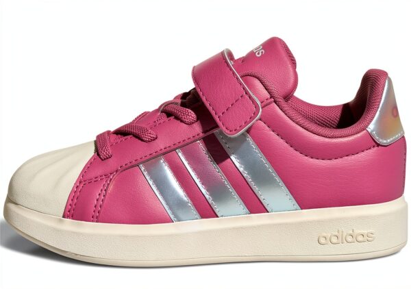 adidas Streetalk Kids Fitness Shoes Pink Fusion White-0