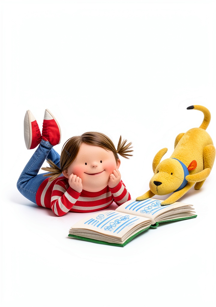 Juana and Lucas book cover showing vibrant illustrations for children