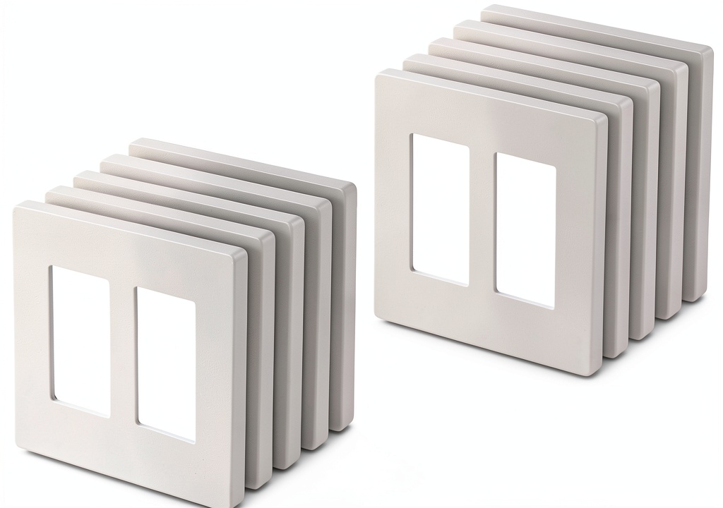 BESTTEN screwless wall plate installed in a modern living room