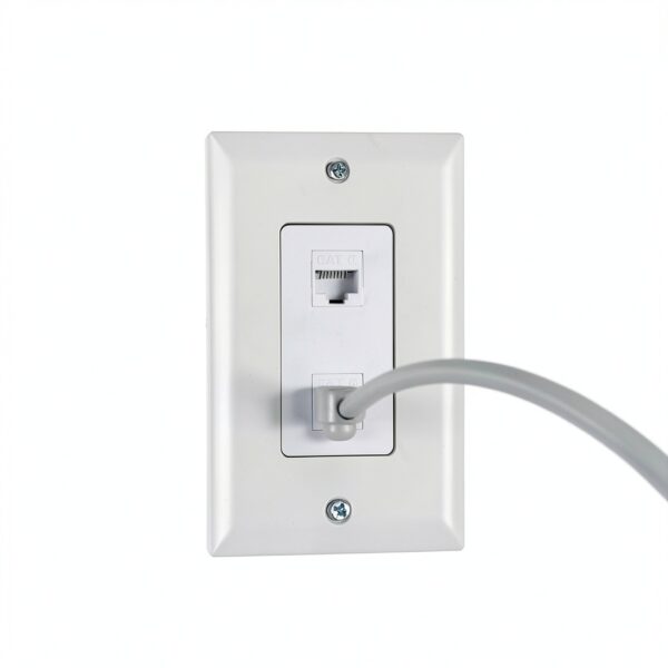 White On-Q 2 Port Decorator Switch UL Certified-3