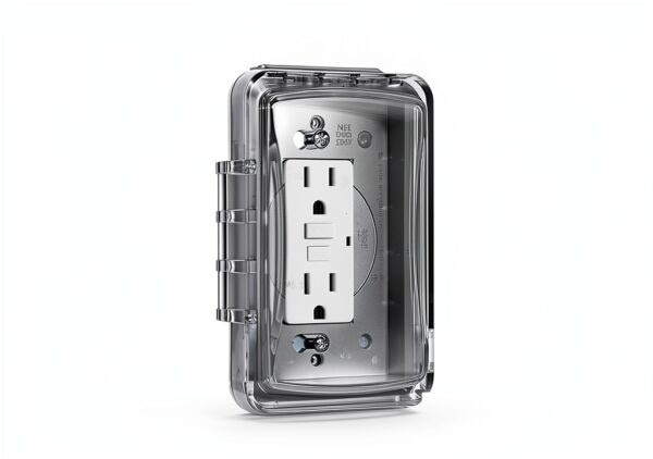 TayMac 1 Gang Weatherproof Electrical Outlet Cover-4