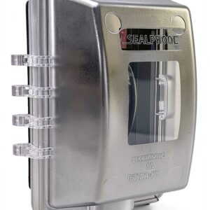 Sealproof Outdoor Outlet Cover Clear Frost PC-0
