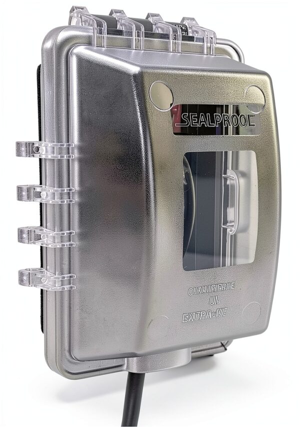 Sealproof Outdoor Outlet Cover Clear Frost PC-0