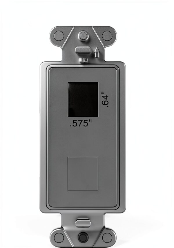 White On-Q 2 Port Decorator Switch UL Certified-5