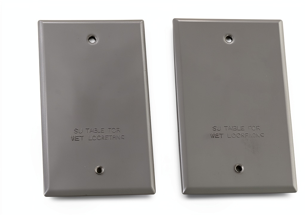 Sigma Engineered Solutions 1-Gang Rectangular Stamped Weatherproof Cover